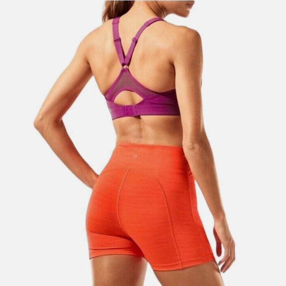 EUC ATHLETA Ultimate‎ 3” Orange Shorts